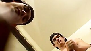 Tattooed Temptation youthful and adventurous sex by the mirror