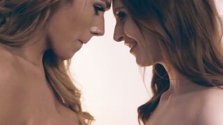 Sultry Siren Seduces Blonde Bombshell