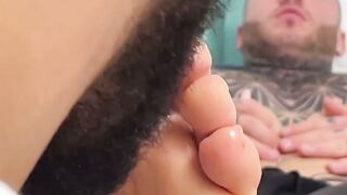 InkRedible Surrender Matteos Foot Worship Frenzy