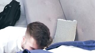 exclusive Donato Reyes gets a royal massage from Allen King