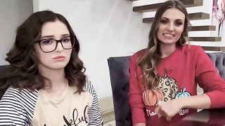 SistersInLaw Seduce Daddies.com  Leana Lovings and Kenzie Love Serve TwoHungry Stepbrothers