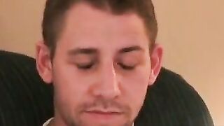 InkSeductionXXX.com  Tattooed Sex God Squirts Black fluid All Over Himself