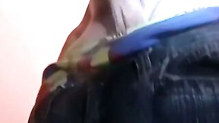 DickReflex Busty Milf Teaches Young Stud Proper Ball Licking Technique