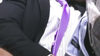 Filthy Office Romp Beau Butler Devours Allen King at Pinstripe Realty Worldwide