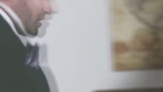 Filthy Office Romp Beau Butler Devours Allen King at Pinstripe Realty Worldwide