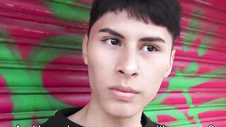 LecheLatinos.com - Damon's sparkly eyes showered with my hot cum