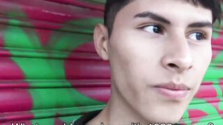 LecheLatinos.com - Damon's sparkly eyes showered with my hot cum