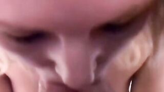 Double The Fun Blonde Bombshell Devours Two Guys at Once
