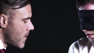 BoyMissionary.com - Blindfolded jock's raw ride on superior Mormon's throbbing cock