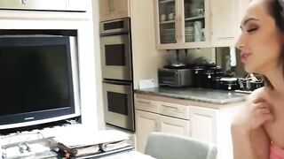 Lily Jordans Insatiable Throat and Pussy, Destroyed by Two Unbridled Poles