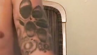 Inked Delight XXX Tattooed Stud Unleashes Beastly Orgasm