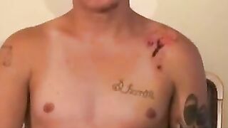Inked Delight XXX Tattooed Stud Unleashes Beastly Orgasm