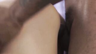Busty Brunette Devoured by Hulet Black Beast