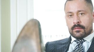 Executive Desires Cristian Sam Surrenders to Unparalleled Pleasure