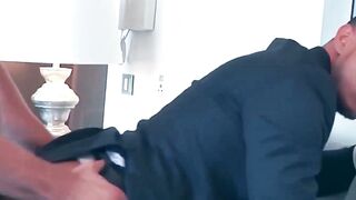 Corporate Cock Johan Kane Pounds Klein Kerrs Ass in a ThreePiece