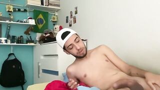 Steamy Solo Session Skinny Hunk Hayden Wilds Slips Into His Favorite Fleshlight