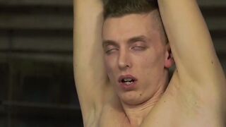 PleasurePit.com  Brutal BDSM Sadist Axel Turner Torments Bound Boyfriends with Furious Flogging
