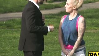 British Bombshell Blasted A Dominant Lovers Pleasure