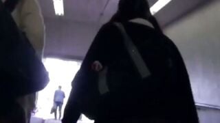 Secrets Caught on Camera Japanese Cuties Undress in Public