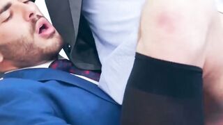 Power Play Bosses Thick Cock Tames Office Tern