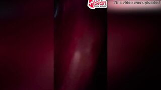 Close-up amateur Thai cunt rubbing