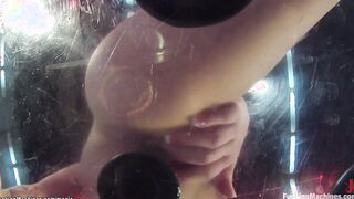 Bound blond butt boned with fucksall