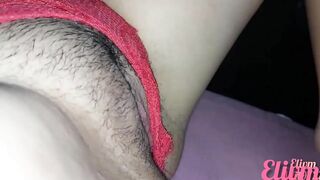 Having Fun with my adorable cousin her cunt into underwear