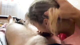 plowed mistress into the mouth for a quick creampie