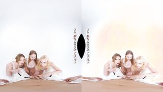 Sexsual America - Co-ed hotties enjoy a rough dick together