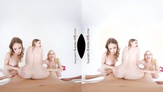 Sexsual America - Co-ed hotties enjoy a rough dick together