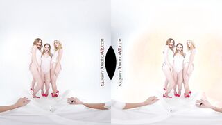 Sexsual America - Co-ed hotties enjoy a rough dick together