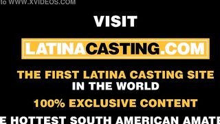 Slutty Hispanic 18 Yo Excited for First Time Porn