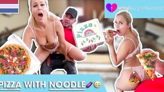 Dutch pizza delivery bro: one. head, two. fucked: SASHA (DUTCH) - SEXYBUURVROUW.com