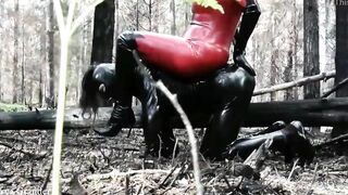 rubber pvc film free bondage