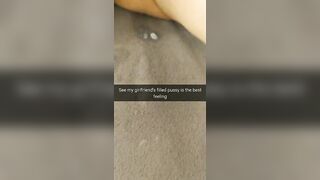 Seeing my thick GF’s creampied snatch is the best feeling ever!