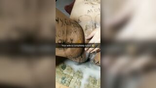 Your fiance become destroyed fuckmeat skank for free creampies!