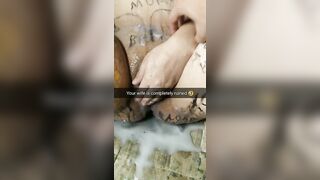 Your fiance become destroyed fuckmeat skank for free creampies!