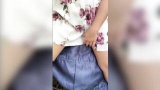 desi 18 Yo Gets Freaky inside the Park and wants to have Sex