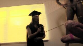 Sensual schoolgirls are ready to satisfy this group of guys