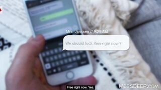 Dumb nut: wifey screwed by boss! MISSDEEP.com