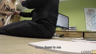 LOAN4K. Charmer didnt expect the banker to ask her to got fully nude