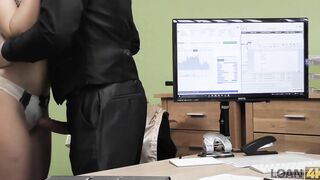 LOAN4K. Charmer didnt expect the banker to ask her to got fully nude