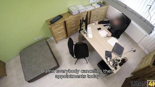 LOAN4K. Charmer didnt expect the banker to ask her to got fully nude