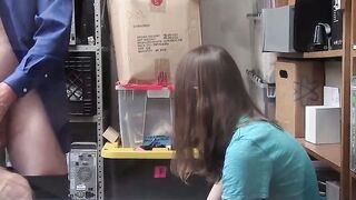 Double Trouble Naughty Girl Takes on the Guards Beef