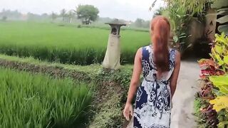 Pink Cherry Blushes as she Gags on My Thick Cock Before Riding