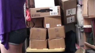 Busty Bandit Gets Bodied