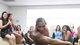 Office Seduction Ebony Strippers Seduce White Bosss Secretary