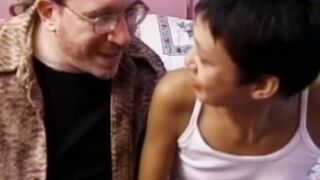 Skinny Siren Mahogany Auditions by Sucking Dick for Facial