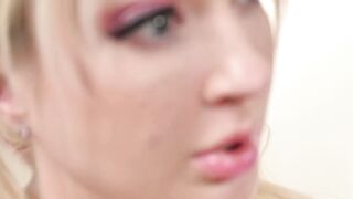 Breathtaking Beauty Leya Falcon Takes on a Dark Horse