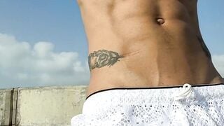 Latina Muscle Dyad Secret Cocksided Latino Muscle Boy Gets Sucked Off His Big Dick